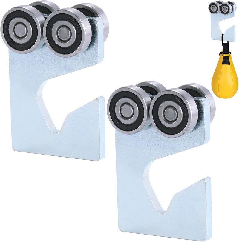 Fuperoo 4-Wheel Trolley Assembly Rollers.Strut Channel Rollers Trolley.for use with 1-5/8" Wide and All 1-5/8" or Taller Strut Channel. - Image 1